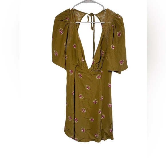 Free People Mockingbird Mini Dress Size 6 - Picture 5 of 9